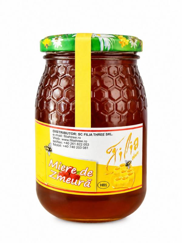 zmeura 1kg Miere de zmeura -Naturala- 1 Kg - imagine 1